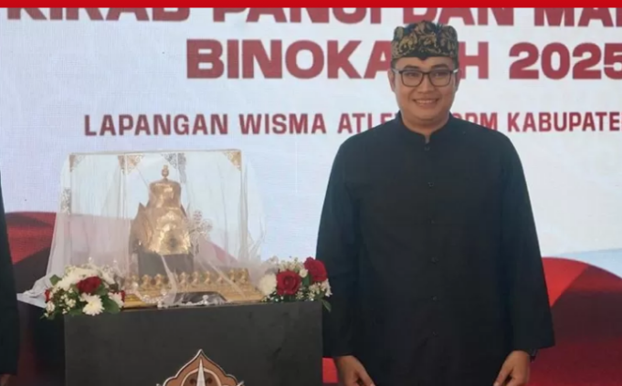 Ketua DPRD Kabupaten Bogor Sastra Winara Sambut Mahkota Binokasih untuk Mengenang Perjuangan Kerajaan di Tanah Sunda