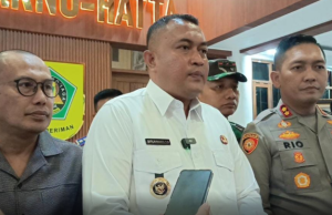 Bupati Bogor Rudy Susmanto Mengucapkan Terima Kasih Kepada Tim Pengamanan yang Berperan Mendukung Kelancaran Arus Mudik dan Arus Balik Idul Fitri 2025 Bupati Bogor RUdy Susmanto. (ist)