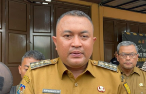 Bupati Bogor Rudy Susmanto Meminta Masyarakat Berani Lapor Perilaku Korupsi dan Gratifikasi Oleh Pegawai Pemerintah Kabupaten Bogor Bupati Bogor Rudy Susmanto. (ist)