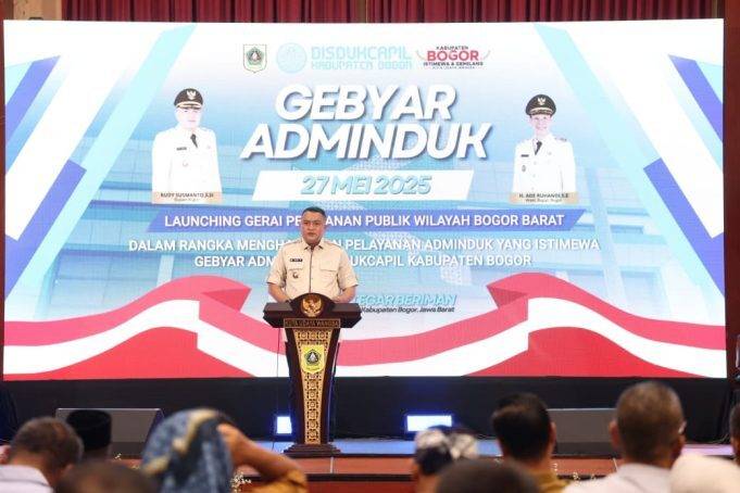 Bupati Bogor Resmikan Gerai Pelayanan Publik di RSUD Leuwiliang