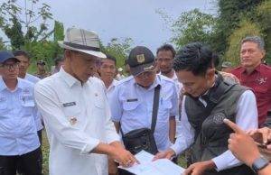 Wabup Bogor Tinjau Jembatan Leuwiranji, Usulkan Pembangunan Jembatan Baru