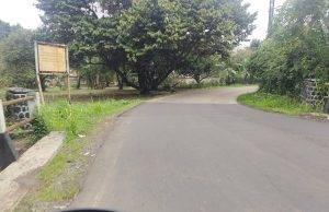 Antisipasi Kerawanan di Tikungan Depan Perumahan Parung Hijau Dua, Camat Tajurhalang Diterangi dan Dibersihkan Jalan