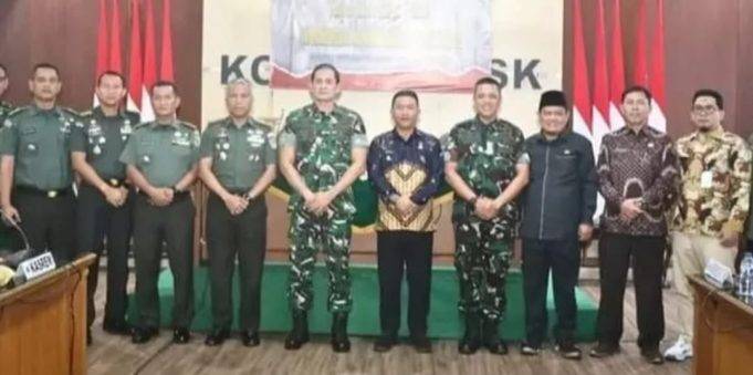 Dihadiri Wakil Ketua DPRD Kabupaten Sukabumi, Kemendagri Gelar Rakornis TMMD Ke-125
