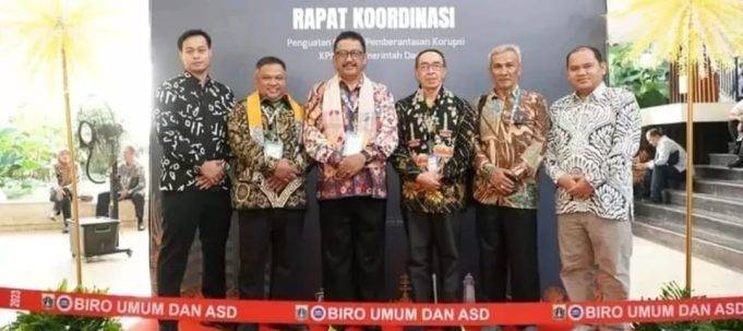 Berantas Korupsi, Ketua DPRD dan Bupati Sukabumi Hadiri Rakorda Bersama KPK