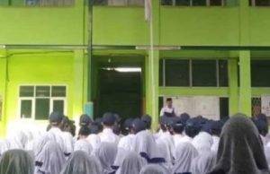 258 Peserta Didik Baru SMPN 02 Cibadak Kabupaten Sukabumi, Lakukan Daftar Ulang