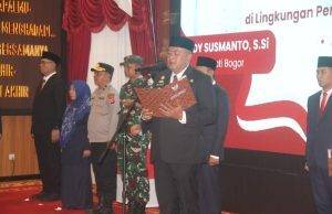 Bupati Bogor Rudy Susmanto Lantik 25 Pejabat Eselon III dan IV