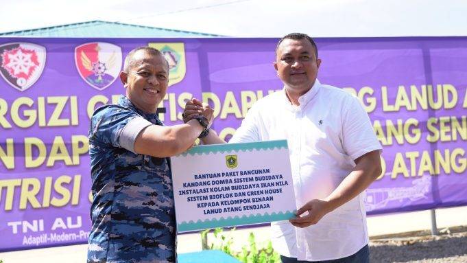 Bupati Bogor Rudy Susmanto Apresiasi Dapur SPPG dan Sentra Edukasi Gizi Lanud ATS
