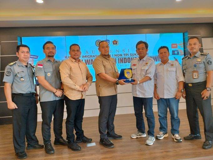 PWI Kabupaten Sukabumi Bersama Imigrasi Kelas I Non TPI Sukabumi Gelar Audensi, Siap Menjadi Mitra Kritis dan Strategis