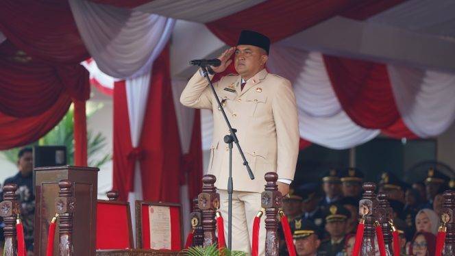Dipimpin Bupati Bogor Rudy Susmanto, Upacara Peringatan HUT Ke-80 RI Tingkat Kabupaten Bogor Berlangsung Khidmat