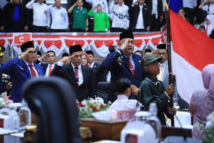 Ini Pesan Ketua DPRD Kabupaten Bogor Sastra Winara di Sidang Paripurna Istimewa