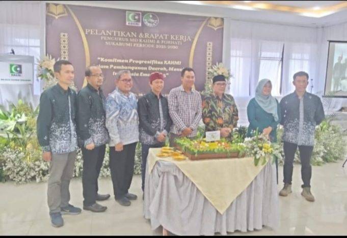Presidium MD KAHMI Sukabumi Periode 2025 – 2030 Resmi Dilantik: Aam Abdul Salam Siap Menjalankan Amanah