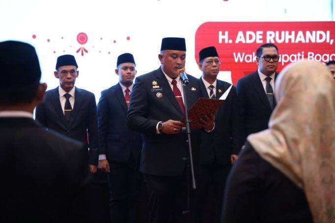 Bupati Bogor Rudy Susmanto Lantik Tujuh Pejabat Eselon II, Ini Nama-Namanya