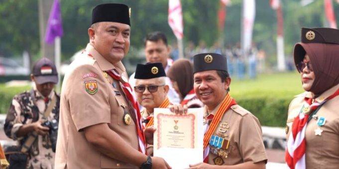Bupati Bogor Rudy Susmanto Ingin Menjadikan Gerakan Pramuka Menjadi Pilar Kekuatan Bangsa