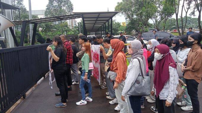 Gelar Aksi, Aligator Tuntut Kejari Tangsel Usut Dugaan Jaringan “Beking” Pemerintah dan Tindaklanjuti Temuan BPK