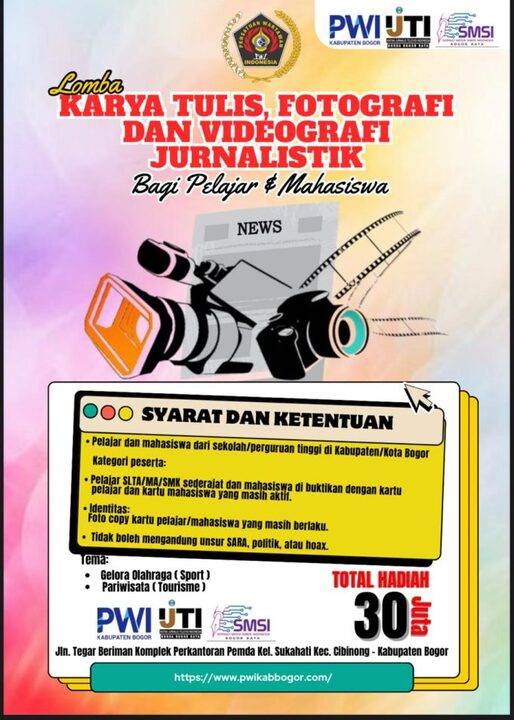 Gandeng SMSI dan IJTI, PWI Kabupaten Bogor Gelar Anugrah Jurnalistik Istimewa 2025