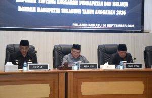 H. Asep Japar Bupati Sukabumi, Sampaikan Nota Pengantar Rancangan Peraturan Daerah, Tentang APBD Tahun Anggaran 2026
