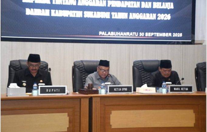 H. Asep Japar Bupati Sukabumi, Sampaikan Nota Pengantar Rancangan Peraturan Daerah, Tentang APBD Tahun Anggaran 2026