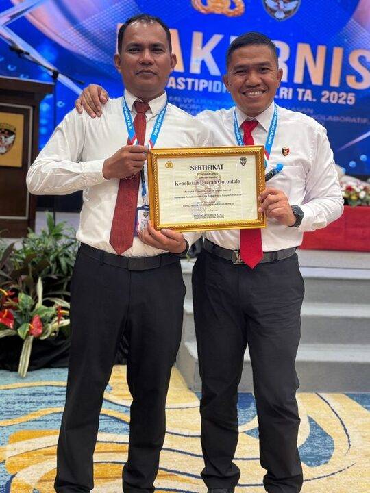 Maruly Pardede Kembali Membawa Nama Harum Polda Gorontalo Berhasil Meraih Peringkat 1 Nasional, Ini Ceritanya
