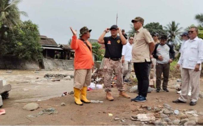 Prioritas BTT Untuk Perbaikan, Wakil Ketua DPRD Sukabumi Desak Pemkab Segera Tangani Tanggul Jebol Cisolok