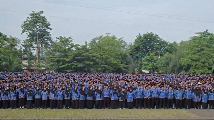 65 PPPK Paruh Waktu Di Dinas Perumahan dan Pemukiman Kabupaten Sukabumi Resmi Dilantik