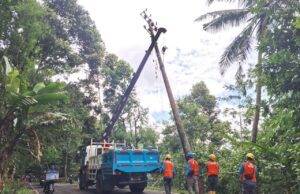 PLN Gerak Cepat Pulihkan Kelistrikan Pasca Longsor di Nyalindung Kabupaten Sukabumi