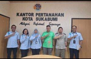 Perkuat Koloborasi, PLN UP3 Sukabumi Jalin Sinergi Strategis Bersama BPN Kota Sukabumi