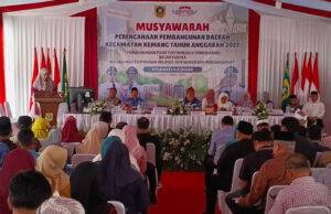 Infrastruktur Jalan Jadi Isu Paling Nyaring di Musrenbang Kecamatan Kemang
