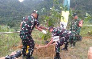 Gerakan Hijau Dimulai, Danrem 061/Suryakancana Tanam Ribuan Pohon di Babakan Madang