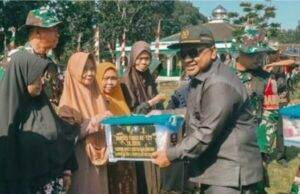 Kegiatan TMMD ke-127 Tahun 2026 di Desa Parakanlima di Hadiri oleh Ketua DPRD Kabupaten Sukabumi