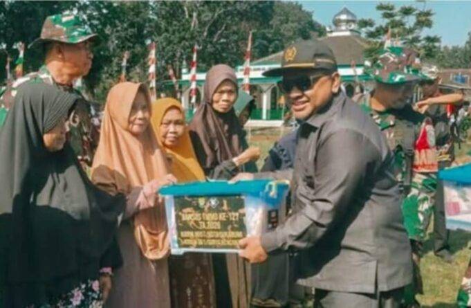 Kegiatan TMMD ke-127 Tahun 2026 di Desa Parakanlima di Hadiri oleh Ketua DPRD Kabupaten Sukabumi