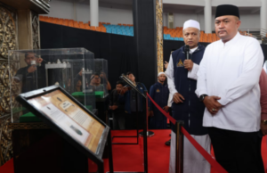 Bupati Bogor Rudy Susmanto Membuka Pameran 75 Artefak Peninggalan Nabi Muhammad SAW di Kawasan Laga Tangkas Gelora Pakansari
