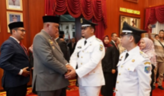 Bergerak Cepat Menyikapi Banyaknya Kekosongan Jabatan, Bupati Bogor Rudy Susmanto Melantik 24 Pejabat