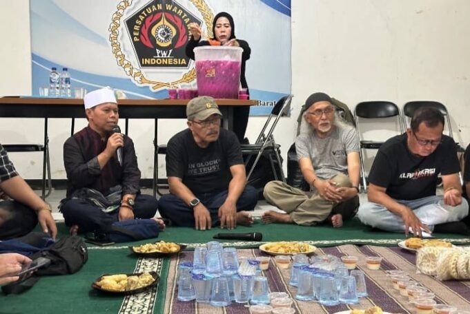 Galang Kebersamaan, PWI Kabupaten Sukabumi Gelar Buka Bersama dengan Seluruh Anggota Jurnalis