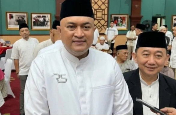 Ciptakan Suasana Kebersamaan, Bupati Bogor Rudy Susmanto Rayakan Lebaran Bersama Anak Yatim di Stadion Pakansari