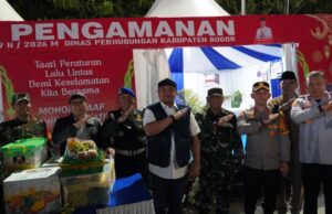 Tinjau Kesiapan Pos Pengamanan, Bupati Bogor Rudy Susmanto Pastikan Kesiapan Petugas dan Fasilitas Bagi Pemudik Berjalan Optimal