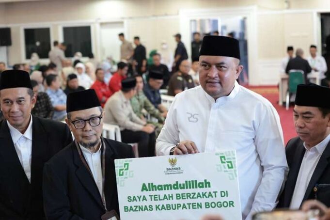 Bupati Bogor Rudy Susmanto Ajak Umat Muslim di Kabupaten Bogor Menunaikan Zakat Melalui BAZNAS