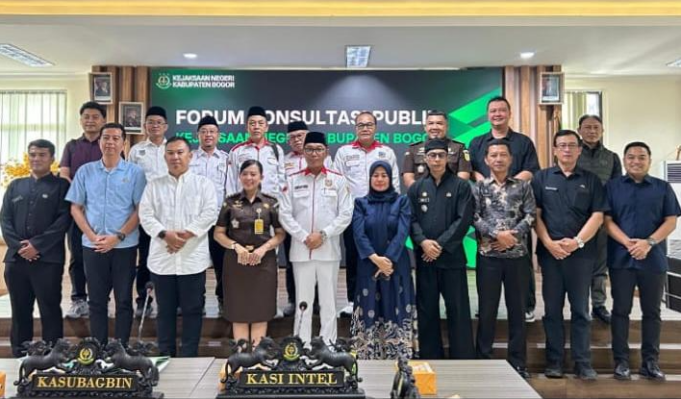 Buka Komunikasi dan Konsultasi Kepada Kepala Desa, Ketua Pakuwu Berikan Apresiasi Kajari Kabupaten Bogor