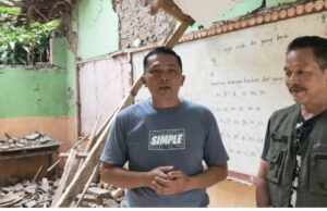 Disdik Sukabumi Pastikan akan Bangun Ulang Dua Kelas SDN Ciganas yang Roboh