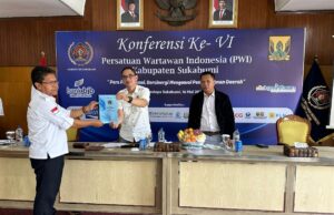 Konferensi PWI Kabupaten Sukabumi Resmi Selesai, Nuruddin Zain Syamsi Terpilih Menakhodai PWI Kabupaten Sukabumi