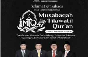 MTQ Ke-47 Tahun 2026 Terselenggara Dengan Baik, DPRD Kabupaten Sukabumi Mengucapkan Selamat