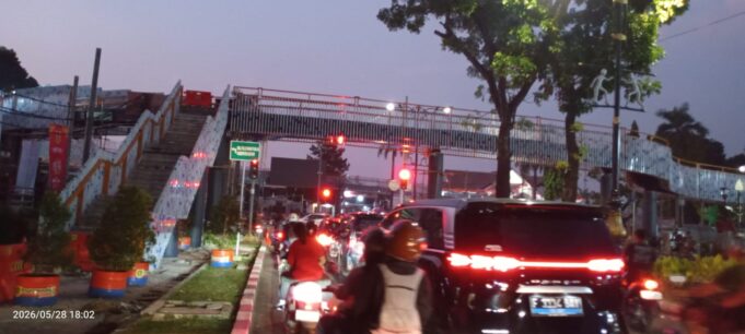 Lalulintas dari Stadion Pakansari Menuju Jalan Tegar Beriman Semakin Semeraut, Ini Pembelaan Dinas Perhubungan Kabupaten Bogor