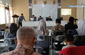 Pemcam Jampangkulon Gelar Rakor Pembentukan Panitia Lokal Dalam Rangka Tuan Rumah Porsadin Tingkat Kabupaten Sukabumi