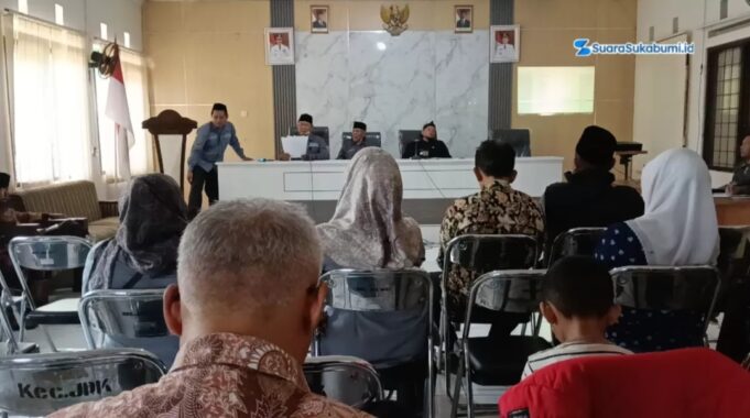 Pemcam Jampangkulon Gelar Rakor Pembentukan Panitia Lokal Dalam Rangka Tuan Rumah Porsadin Tingkat Kabupaten Sukabumi