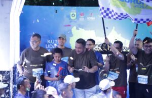 Bupati Bogor Rudy Susmanto Secara Resmi Malakukan Flag Off Kegiatan Bogorun 2026