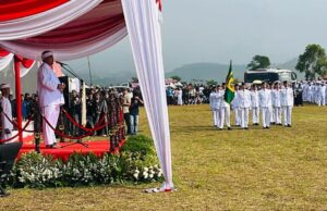 Bupati Bogor Rudy Susmanto Pimpin Upacara Peringatan HJB Ke-544 di Desa Malasari