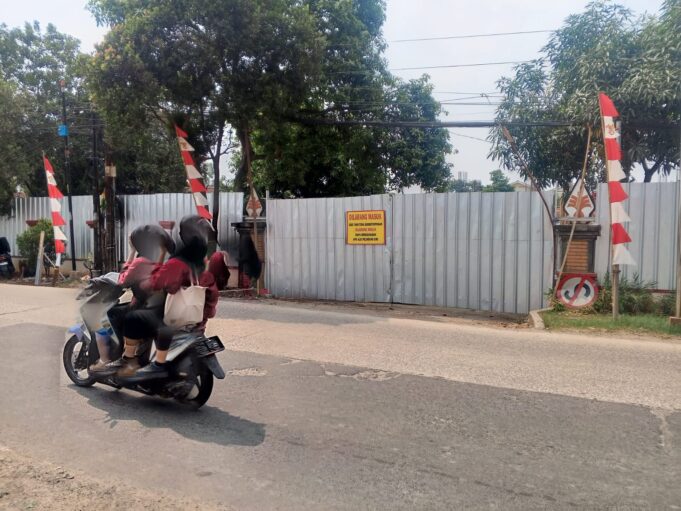 Proyek Kantor Kecamatan Gunung Sindur Senilai 12 Miliar tak Transparan, Tidak Memasang Plang Proyek dan Lokasinya Tertutup