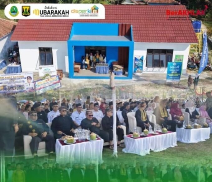 Bupati Sukabumi Bersama Disperkim, Resmikan Gedung UPTD Dalduk Cibitung