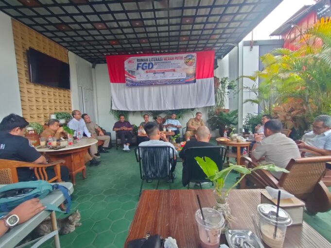 Rumah Literasi Merah Putih Gelar FGD Dalam Rangka Memperkuat Sinergi Pers, Masyarakat, dan Penegak Hukum Dukung Investasi dan Energi di Sukabumi