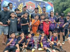 Tundukan RT 02 RW 10 di Final, Tim Sepakbola RT 01 RW 09 Raih Juara Pertama di Kompetisi U12 Jampang 05