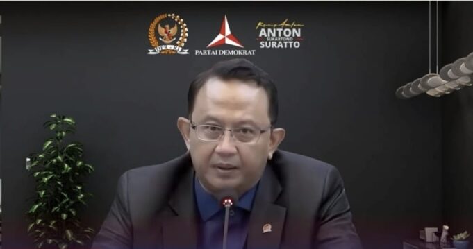 Wakil Ketua Komisi I DPR RI dari Fraksi Partai Demokrat, H. Anton Sukartono Suratto, M.Si., Menyampaikan Ucapan Selamat dan Sukses Atas Dilantiknya Letjen TNI Iwan Setiawan Sebagai Panglima Pangkostrad